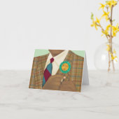 誕生日ボーイグリーティングカード カード (黄色い花)