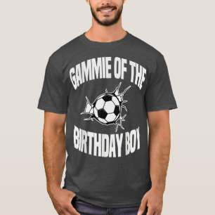 誕生日ボーイサッカーチームのガンミーBdayパーティー Tシャツ