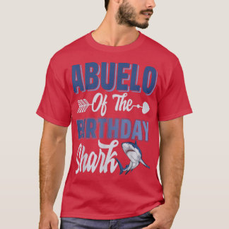 誕生日ボーイシャーク海マッチングFaのAbuelo Tシャツ