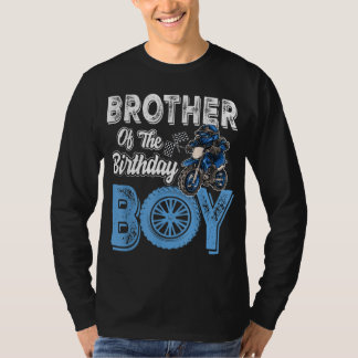誕生日ボーイダートバイクB-dayの元車のブラザー Tシャツ