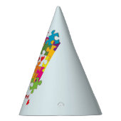 誕生日ボーイパズルラブトゥピース パーティーハット (右)