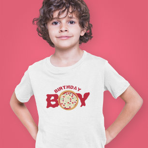 誕生日ボーイピザパーティーおもしろい Tシャツ