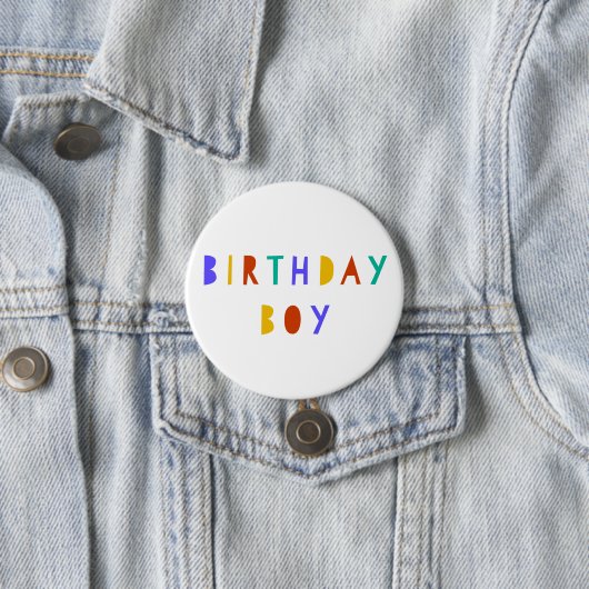 誕生日ボーイピンバッジアクセサリーそれが私の誕生日 缶バッジ (インサイチュ)