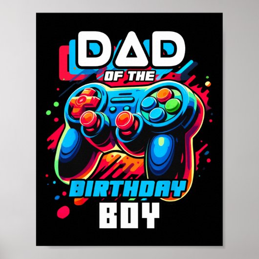 誕生日ボーイマッチングビデオゲーム誕生日P ポスター (正面)