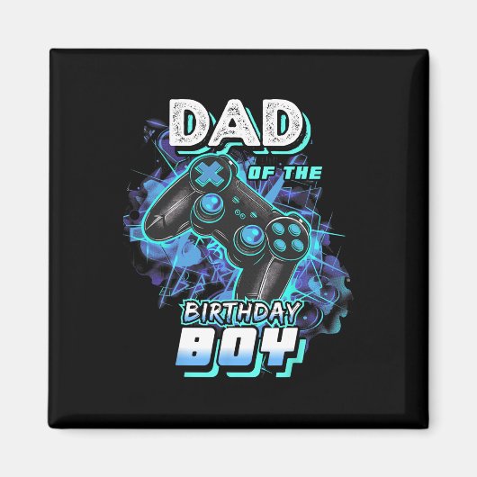 誕生日ボーイマッチングビデオゲーム誕生日P マグネット (正面)