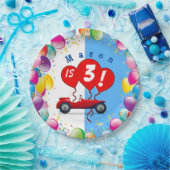 誕生日ボーイレーカー&バルーン紙プレート ペーパープレート (パーティー)