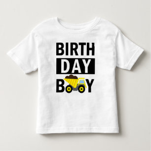 誕生日ボーイ建築誕生日1st誕生日 トドラーTシャツ
