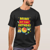 誕生日ボーイ玩具ファミリーのマッチングスターのミミ Tシャツ (正面)