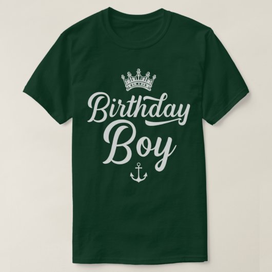 誕生日ボーイ誕生日ボーイ Tシャツ (デザイン正面)