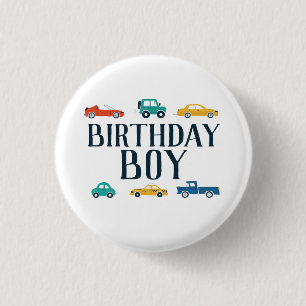 誕生日ボーイ輸送誕生日 缶バッジ