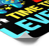 誕生日ボーイ13 13歳ビデオゲームのギフトキッズ ポスター (角)