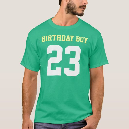 誕生日ボーイ23 Tシャツ (正面)