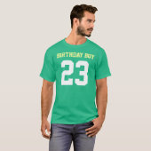 誕生日ボーイ23 Tシャツ (正面フル)