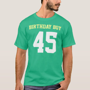 誕生日ボーイ45 Tシャツ