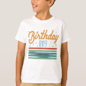 誕生日ボーイ – スタイルの選択 Tシャツ (正面)