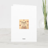 誕生日ボーイ・トラック カード (裏面)