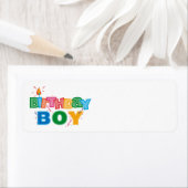 誕生日ボーイ ラベル (インサイチュ)