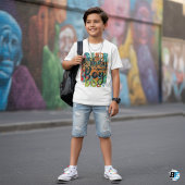 誕生日ボーイ – 複数文字デザイン Tシャツ