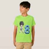 誕生日ボーイAt 8 Tシャツ (正面フル)