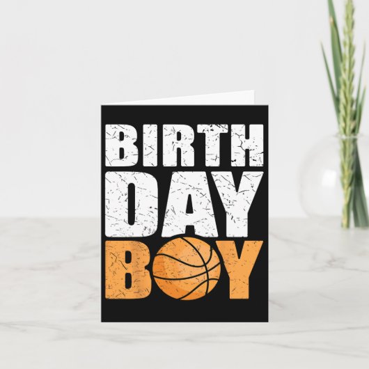 誕生日ボーイBysketbyllテーマパーティー未来Byskettb カード (正面)
