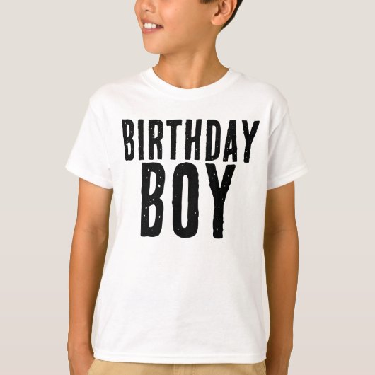 誕生日ボーイKIDS BOYS T-SHIRTS Tシャツ (正面)