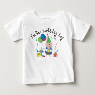 誕生日ボーイTシャツ ベビーTシャツ