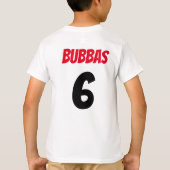 誕生日ボーイTシャツ Tシャツ (裏面)