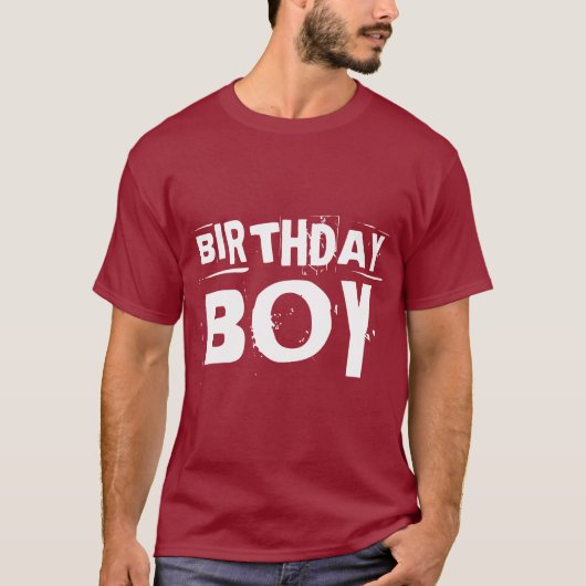 誕生日ボーイTシャツ Tシャツ (正面)