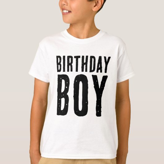 誕生日ボーイTシャツ Tシャツ (正面)