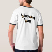 誕生日ボーイTシャツ Tシャツ (裏面フル)