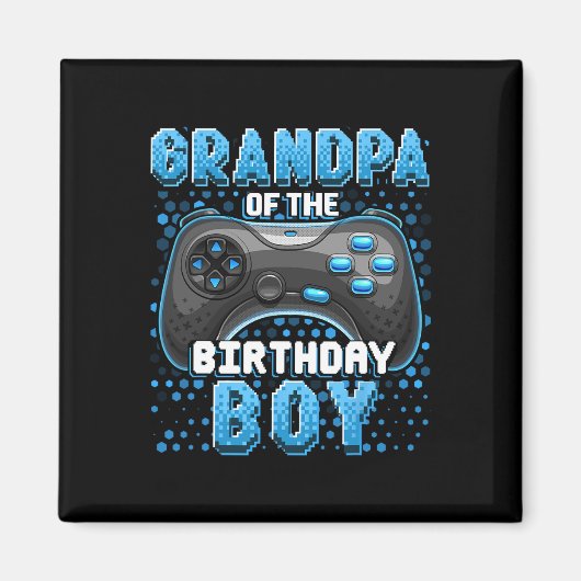 誕生日ボーマッチングビデオゲーム誕生日3 マグネット (正面)