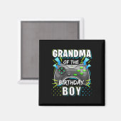 誕生日ボーマッチングビデオゲーム誕生日4 マグネット (正面/裏面)
