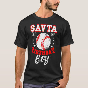 誕生日ボールのサブタ・ベースボールテーマの誕生日お祝い・セレブレーション Tシャツ