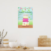 誕生日ポスタープリント ポスター (キッチン)