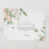 誕生日ポストカード シーズンポストカード (正面/裏面)