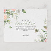 誕生日ポストカード シーズンポストカード (正面)