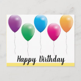 誕生日ポストカード ポストカード