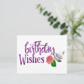 誕生日ポストカード ポストカード (スタンド正面)