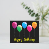 誕生日ポストカード ポストカード (スタンド正面)
