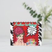 誕生日ポストカード ポストカード (スタンド正面)