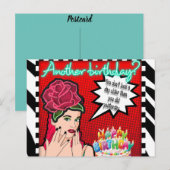 誕生日ポストカード ポストカード (正面/裏面)