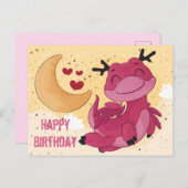 誕生日ポストカード ポストカード (正面/裏面)