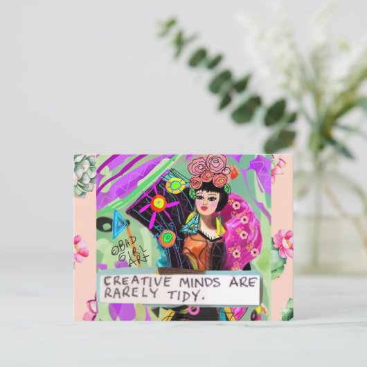 誕生日ポストカード ポストカード (スタンド正面)