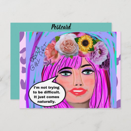 誕生日ポストカード ポストカード (正面/裏面)