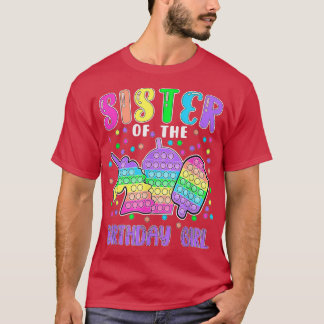 誕生日ポップ・アートのの妹よポップ・アートのうT- Tシャツ