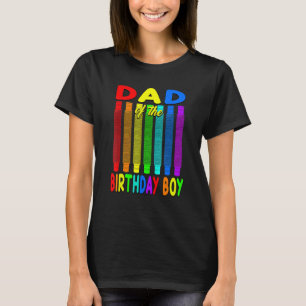 誕生日ポップ・アートのチューブパパの誕生日ボーイ Tシャツ