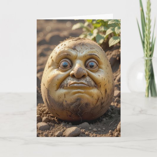 誕生日ポテトヘッド カード (正面)