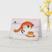 誕生日ポンス カード (黄色い花)