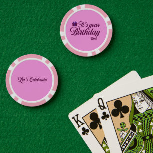誕生日ポーカーチップ ポーカーチップ