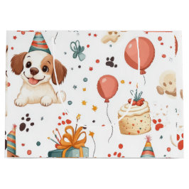 誕生日ポーズ抱き枕 ラージペーパーバッグ